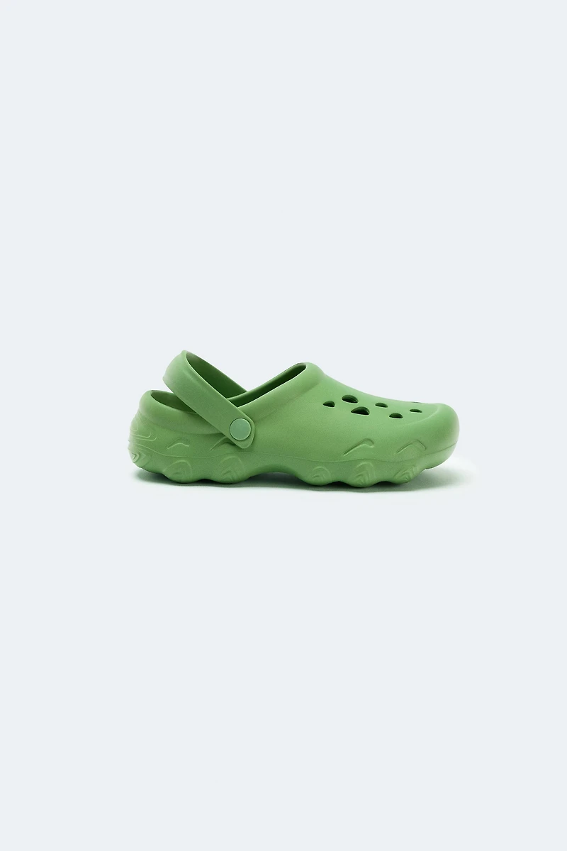 RUBBERIZED SPORT CLOGS