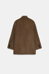 OVERSIZED BLAZER WITH WOOL ZW COLLECTION