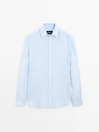 Regular fit striped shirt
