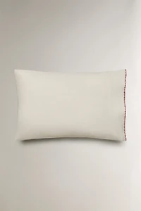 KIDS’ COTTON SHELL STITCH PILLOWCASE