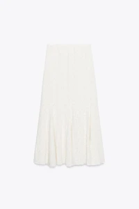 SOFT-TOUCH LACE SKIRT