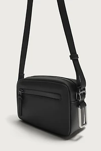 RUBBERIZED CROSSBODY BAG