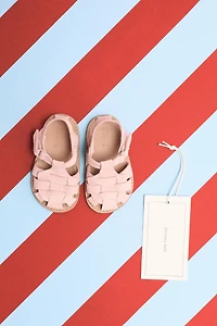 SANDALES STYLE PLAGE EN CUIR