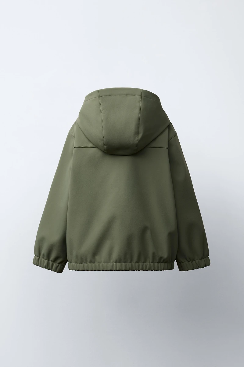 LINED HOODED JACKET