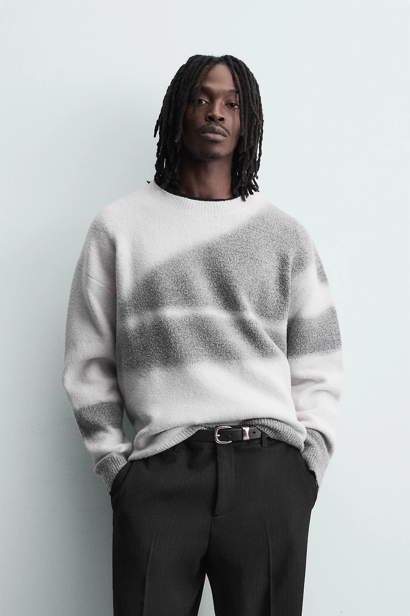 PULL IMPRIMÉ EFFET SPRAY