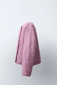 VESTE MATELASSÉE FERMETURE CROISÉE