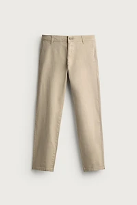 SKINNY FIT CHINO PANTS