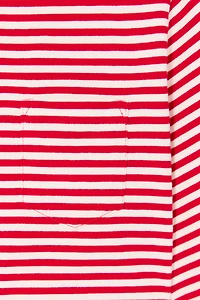 LIMITED EDITION STRIPED CROPPED T-SHIRT WITH POCKET