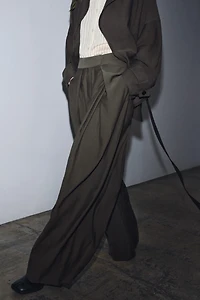 ZW COLLECTION FLOWY BELTED JACKET