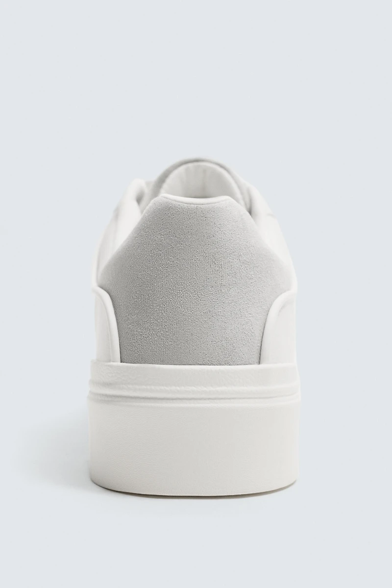 HEEL DETAIL SNEAKERS