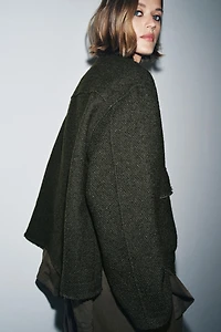 VESTE STRUCTURÉE AVEC LAINE ZW COLLECTION