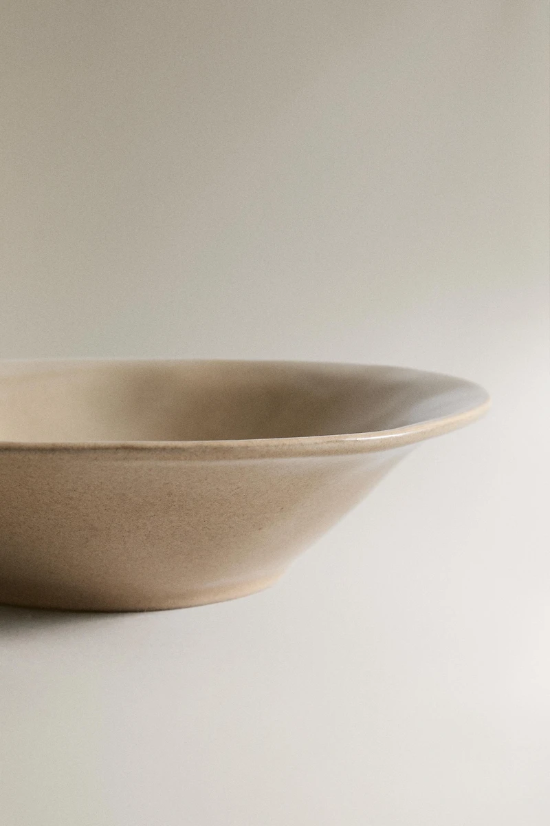 IRREGULAR STONEWARE BOWL