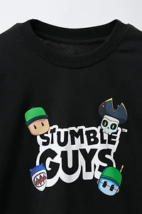 STUMBLE GUYS ™ © SCOPELY LAYERED LONG SLEEVE T-SHIRT
