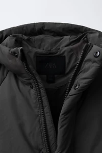 FEATHER DOWN WATER REPELLENT PUFFER COAT