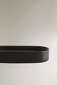 PORTE-SAVON RÉSINE NOIR
