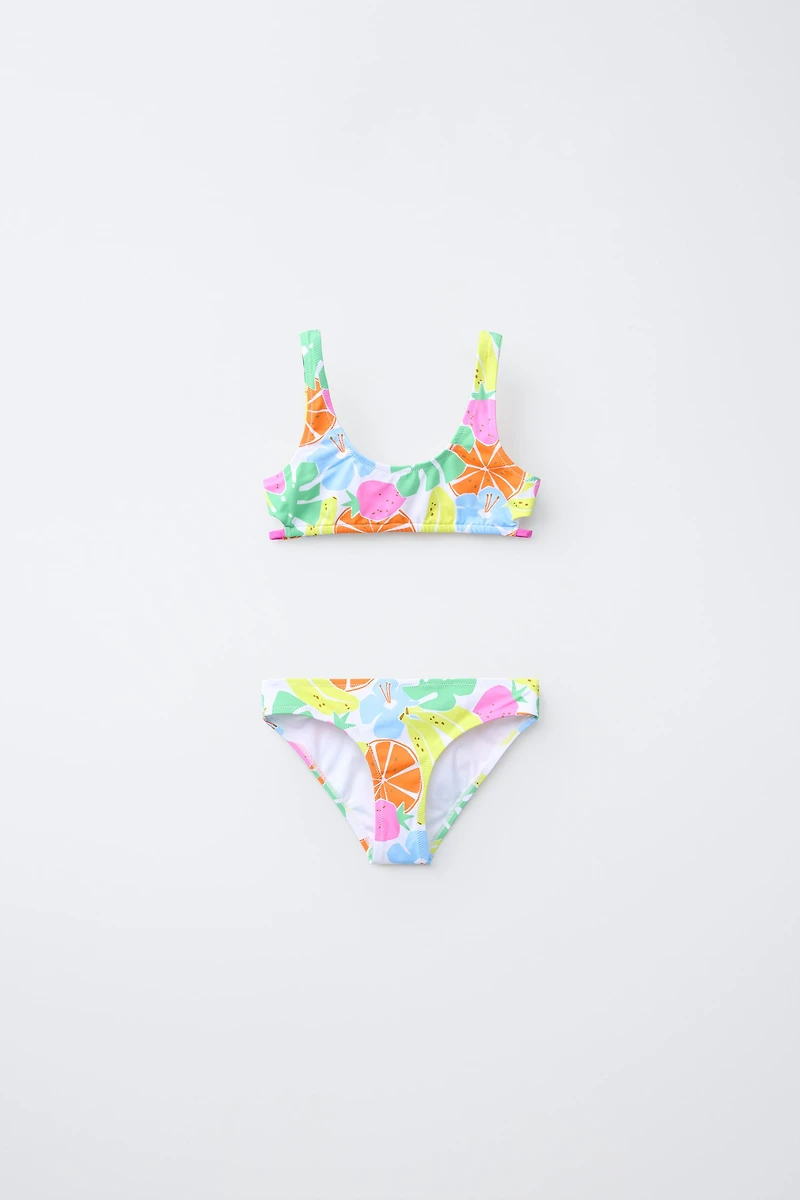 6-14 YEARS / FRUIT PRINT BIKINI