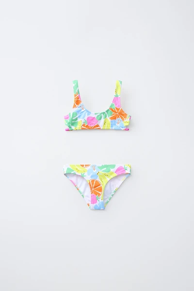 6-14 YEARS / FRUIT PRINT BIKINI
