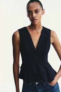 PEPLUM TOP