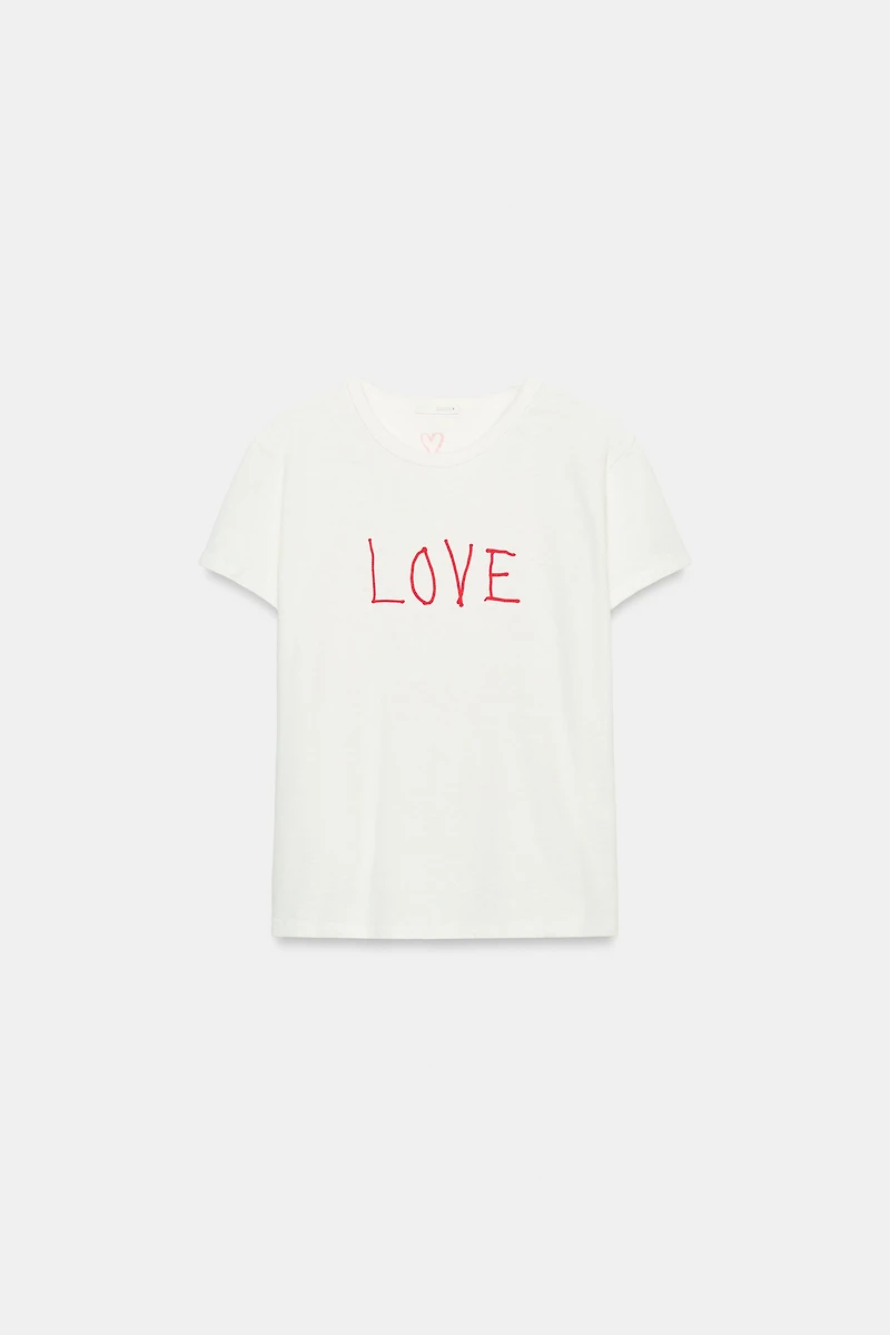 T-SHIRT RUSTIQUE INSCRIPTION