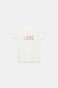 T-SHIRT RUSTIQUE INSCRIPTION
