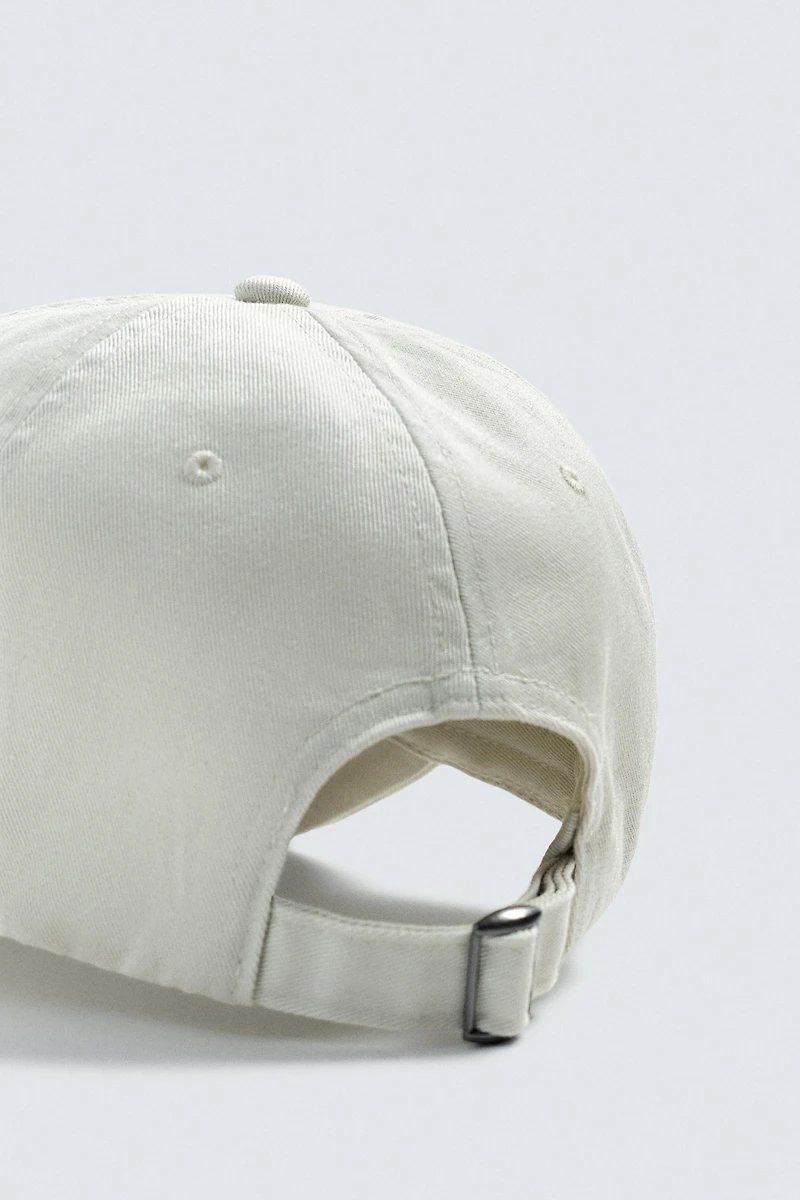 WASHED COTTON CAP