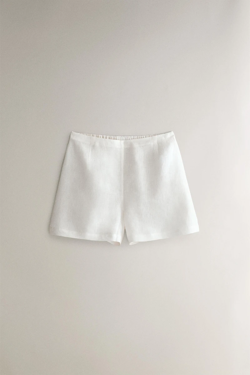 LINEN SHORTS