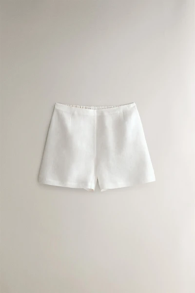 LINEN SHORTS