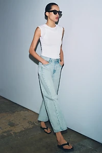 JEAN ZW COLLECTION ANKLE RELAXED TAILLE MOYENNE
