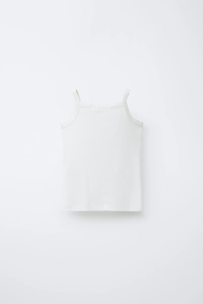 2-6 YEARS/ THREE-PACK OF RIBBED TANK TOPS
