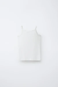2-6 YEARS/ THREE-PACK OF RIBBED TANK TOPS