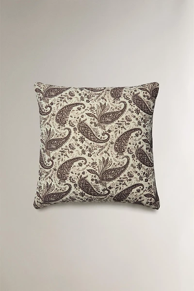 PAISLEY THROW PILLOW COVER