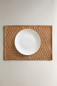 SET DE TABLE MATELASSÉ SURPIQÛRES
