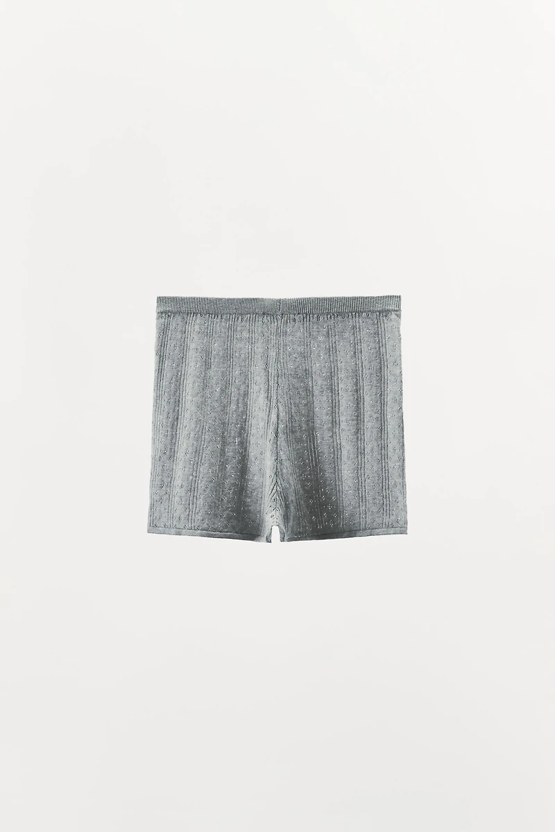 FLOR POINTELLE SHORTS