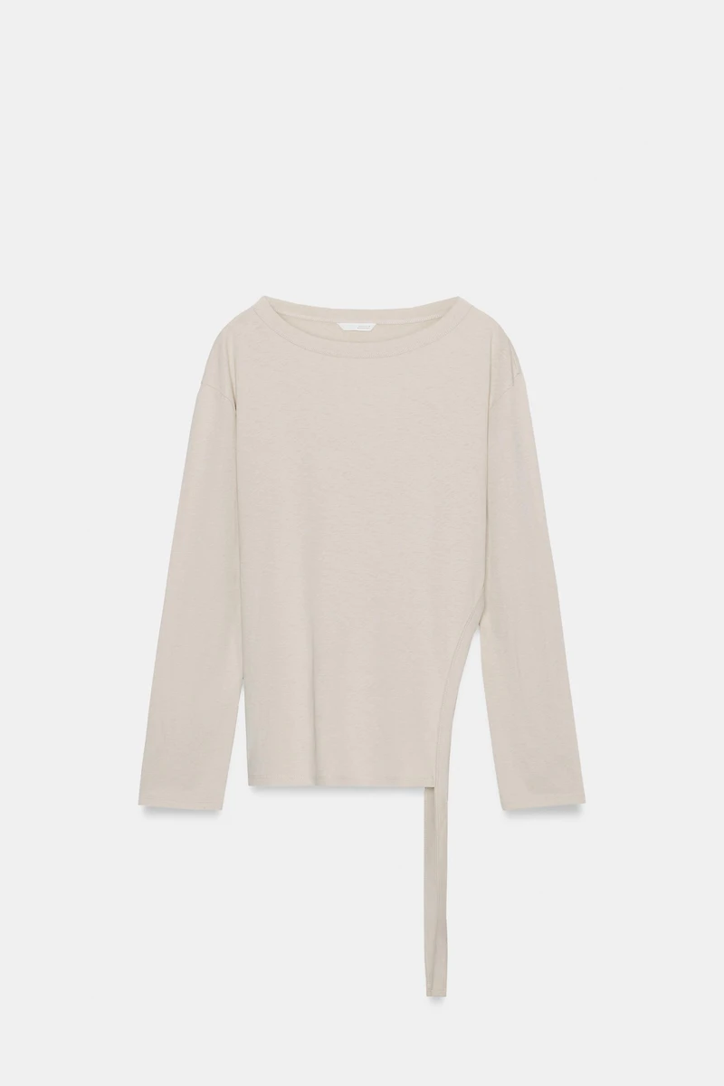 ASYMMETRIC RUSTIC T-SHIRT