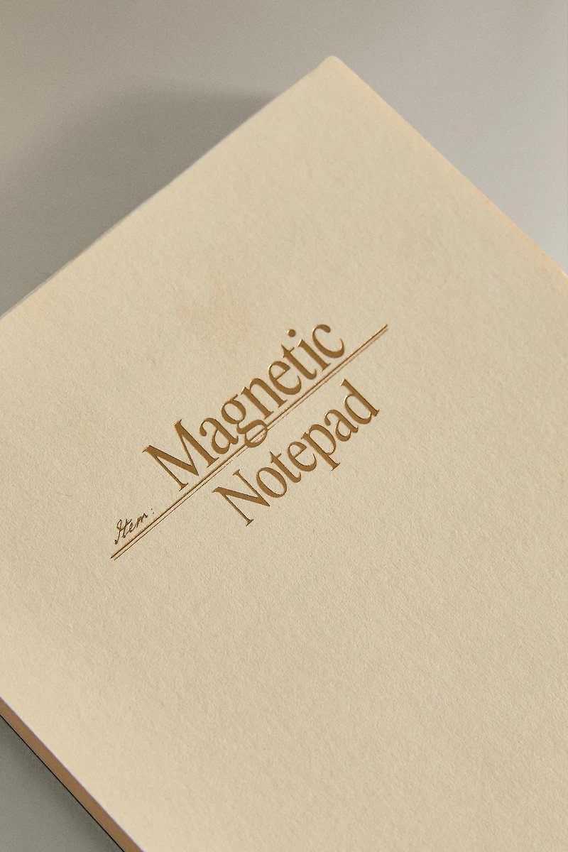 BLOC-NOTES MAGNÉTIQUE