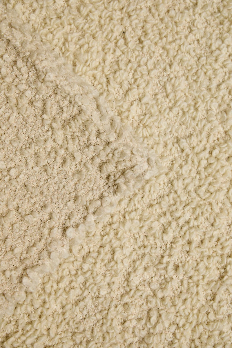 BOUCLÉ WOOL AREA RUG