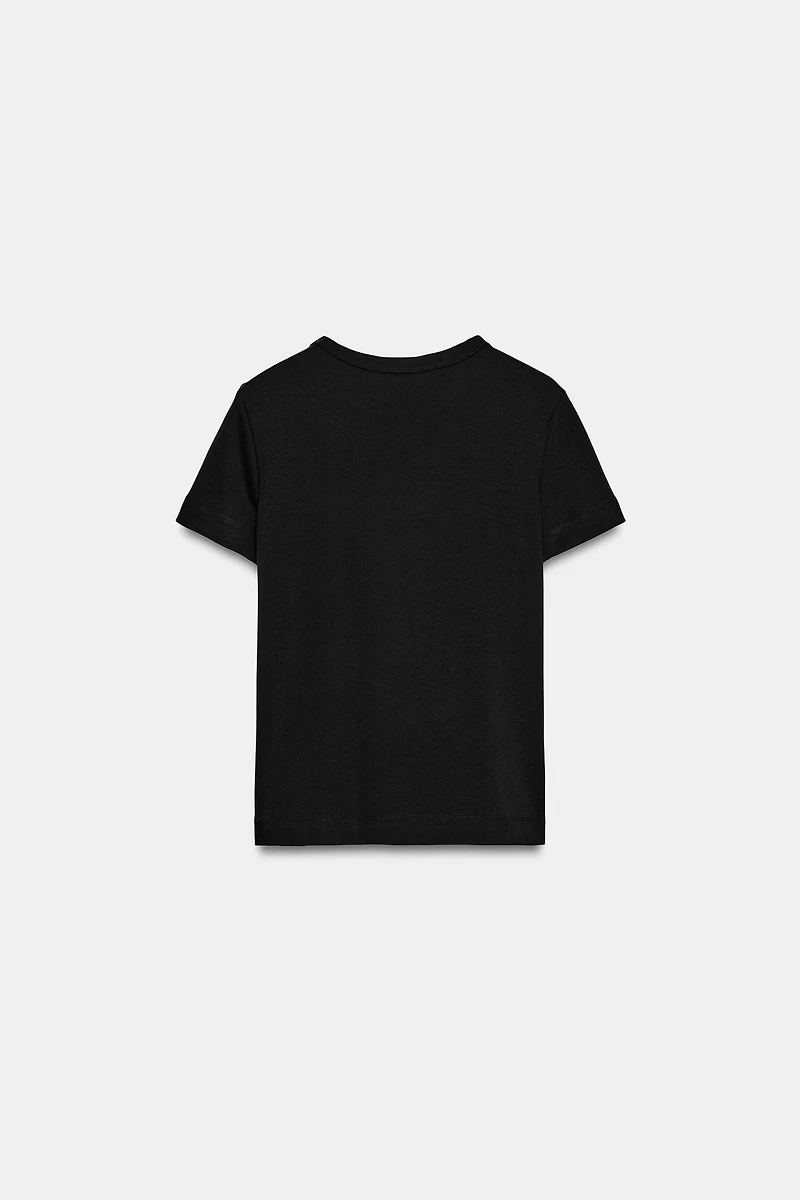 SHORT SLEEVE INTERLOCK T-SHIRT
