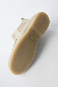 BOTTINE NAUTIQUE EN CUIR