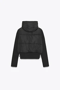 HOODED PADDED JACKET