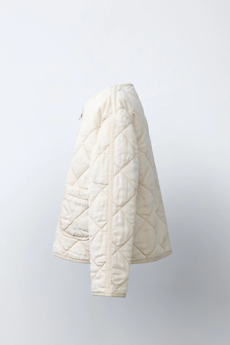 ZIP PUFFER JACKET