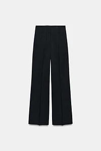 HIGH-WAISTED WOOL PANTS ZW COLLECTION