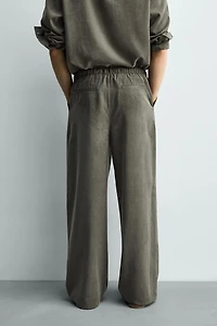 RELAXED FIT FLOWY PANTS
