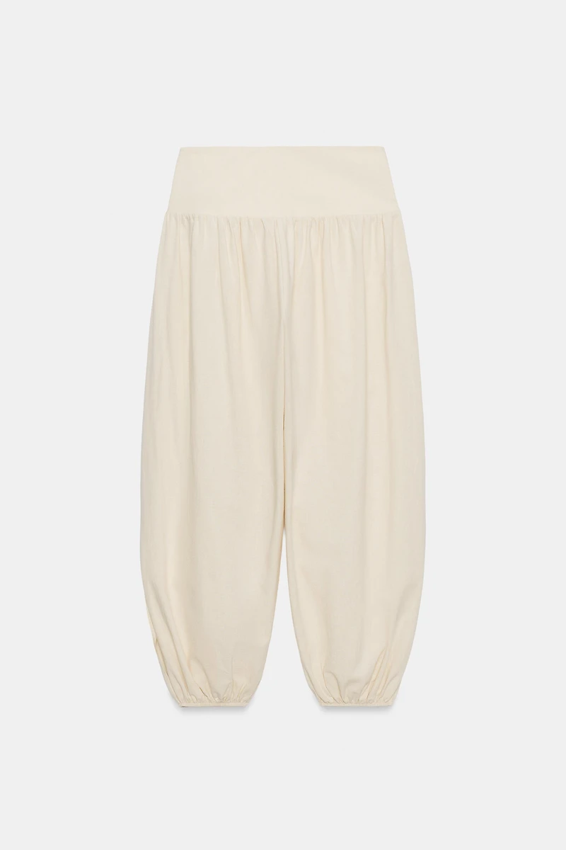 TIED BALLOON PANTS