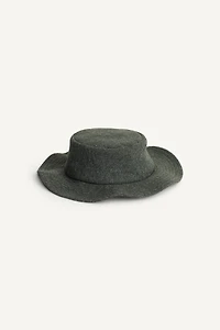 HERRINGBONE HAT WITH WOOL LIMITED EDITION