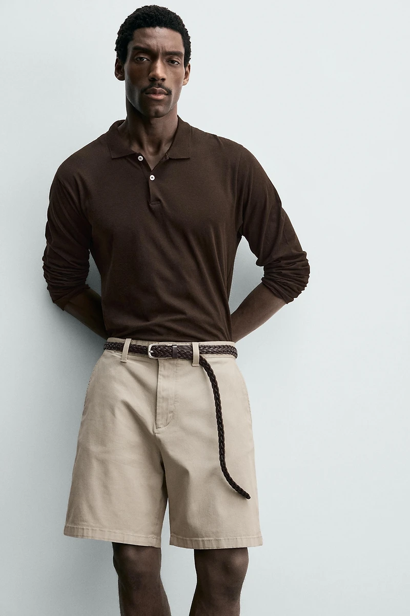 SHORT CHINO REGULAR FIT