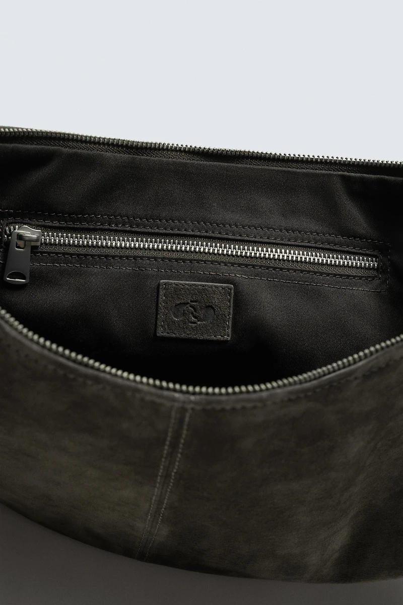 LEATHER SHOULDER BAG