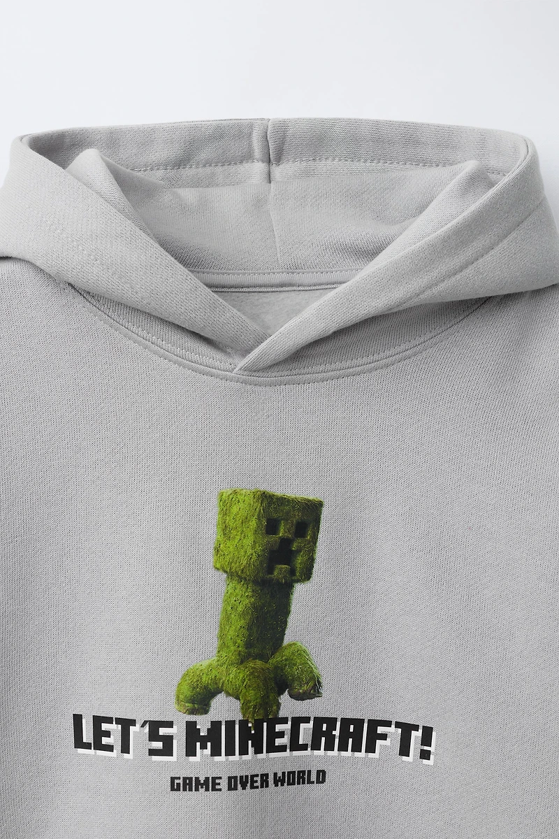 MINECRAFT © MOJANG AB. ™ HOODIE SWEATSHIRT