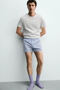 TWO-PACK OF COMBINATION POPLIN BOXERS