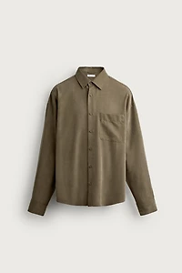 RELAXED FIT FLOWY SHIRT