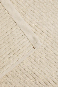 RIBBED TEXTURED BATH MAT